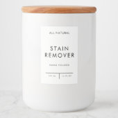 製品ラベル組織保管 – STIMINE REMOVER フードラベル (正面)