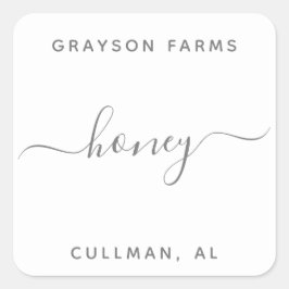 製品ラベル スクエアシール