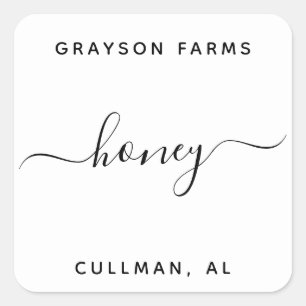 製品ラベル スクエアシール