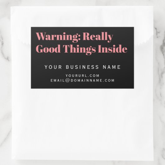 製品ラベル、ビジネス購入ボックスのパッケージ、 長方形シール (バッグ)