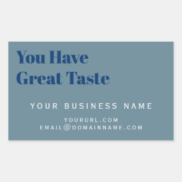 製品ラベル、ビジネス購入ボックスのパッケージ、 長方形シール