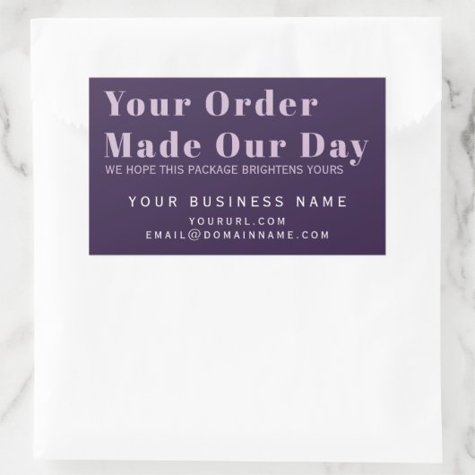 製品ラベル、ビジネス購入用ボックスパッケージ、再販 長方形シール (バッグ)