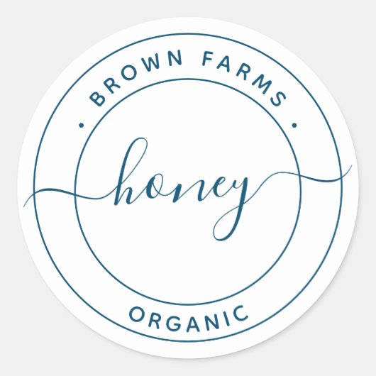 製品ラベル ラウンドシール (正面)