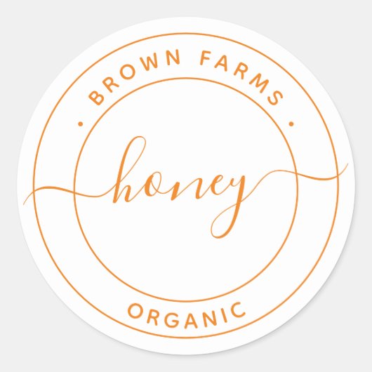 製品ラベル ラウンドシール (正面)