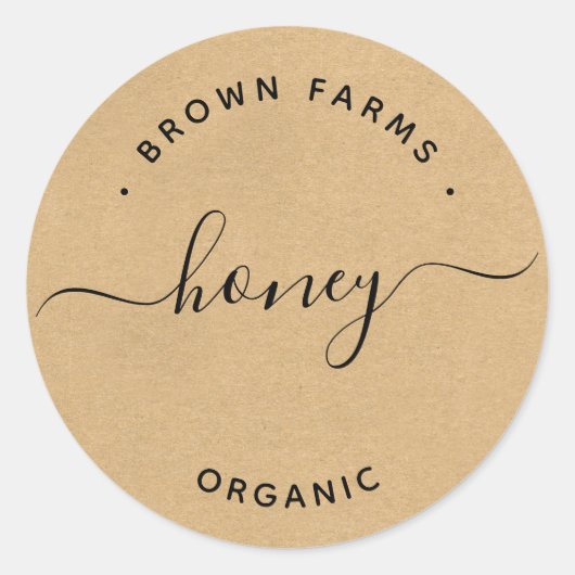 製品ラベル ラウンドシール (正面)