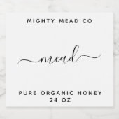 製品ラベル リキュールボトルラベル (シングルラベル)