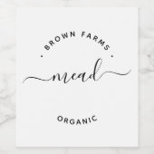 製品ラベル ワインラベル (シングルラベル)