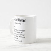 製品所有者の定義 コーヒーマグカップ (正面左)