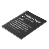 製品所有者定義 ノートブック (左側)