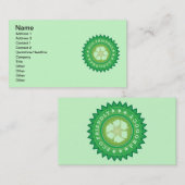 製品環境にやさしシール名刺 名刺 (正面/裏面)
