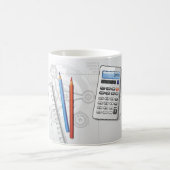 製図事務用品 コーヒーマグカップ (中央)
