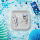 製図事務用品 ペーパープレート (パーティー)