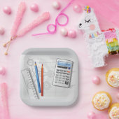 製図事務用品 ペーパープレート (パーティー)