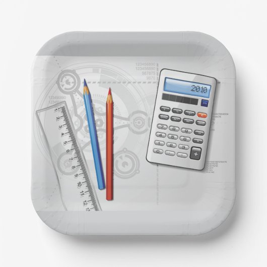 製図事務用品 ペーパープレート (正面)