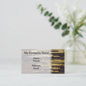 製図工の一定の技術的な描画ツール 名刺 (スタンド正面)