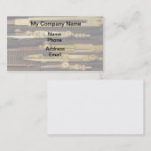 製図工の一定の技術的な描画ツール 名刺 (正面/裏面)