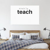 製教えおもしろい先生 キャンバスプリント (インサイチュ (寝室))