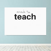 製教えおもしろい先生 キャンバスプリント (インサイチュ (ウッドフロア))