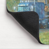 製材貨物トラックのトラックの運転手のマウスパッド マウスパッド (コーナー)