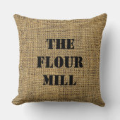 製粉所を包む クッション (正面)