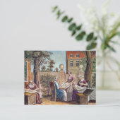 製糸業 – J.ヒントン製糸業 ポストカード (スタンド正面)