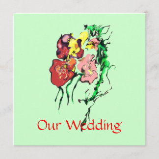 製結婚品 招待状