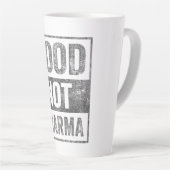 製薬以外の食品の自然オーガニック栄養 カフェラテマグ (右アングル)