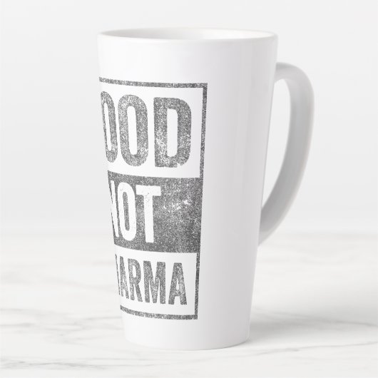 製薬以外の食品の自然オーガニック栄養 カフェラテマグ (右アングル)