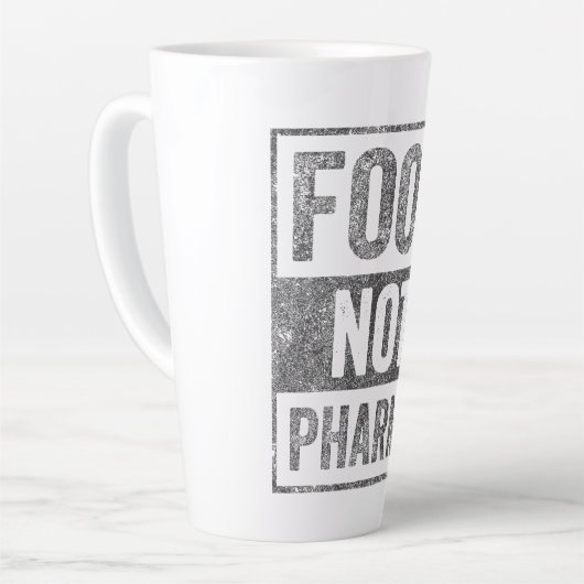 製薬以外の食品の自然オーガニック栄養 カフェラテマグ (左アングル)