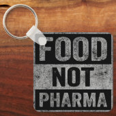 製薬以外の食品の自然オーガニック栄養 キーホルダー (正面)