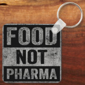 製薬以外の食品の自然オーガニック栄養 キーホルダー (裏面)