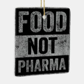 製薬以外の食品の自然オーガニック栄養 セラミックオーナメント (右)