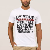 製薬会社、ワクチン、獣印、Tシャツ Tシャツ (正面)
