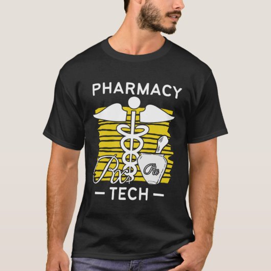 製薬技術者 Tシャツ (正面)