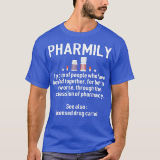 製薬薬剤師pharm技術ギフト tシャツ