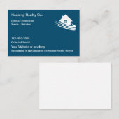 製造されたモバイルホーム名刺 名刺 (正面/裏面)