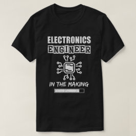 製造の電子工学のエンジニア、グラニーなテクスチャ Tシャツ