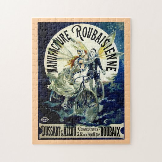 製造のRoubaisienneの自転車 ジグソーパズル (縦)