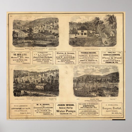 製造コード、油フィールド ポスター (正面)