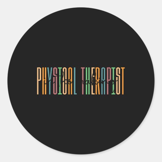 製造セラピストの物理的フィジカルセラピー ラウンドシール (正面)