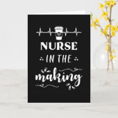 製造ナース カード (黄色い花)