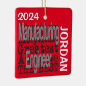 製造技術者の並外カスタム セラミックオーナメント (右)