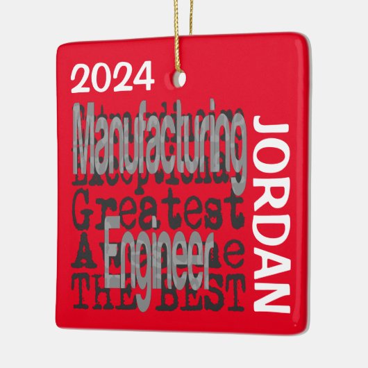 製造技術者の並外カスタム セラミックオーナメント (左)