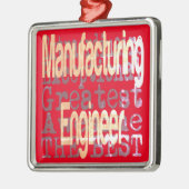 製造技術者並外 メタルオーナメント (左)