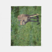 製造顔 フリースブランケット (正面)