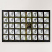 製造50年、誕生日39写真コラージュ ジグソーパズル (横)