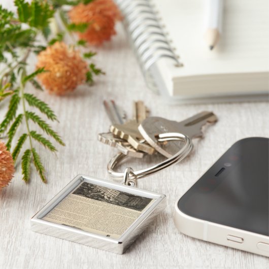 製造、倉庫 キーホルダー (側面)