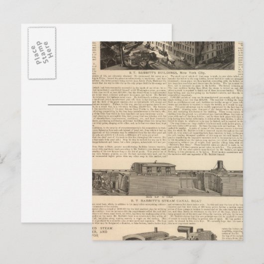 製造、倉庫 ポストカード (正面/裏面)