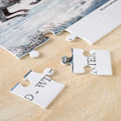 製革工及びIvesのパズル-道、冬 ジグソーパズル (側面)