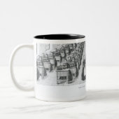 製靴工場 ツートーンマグカップ (左)